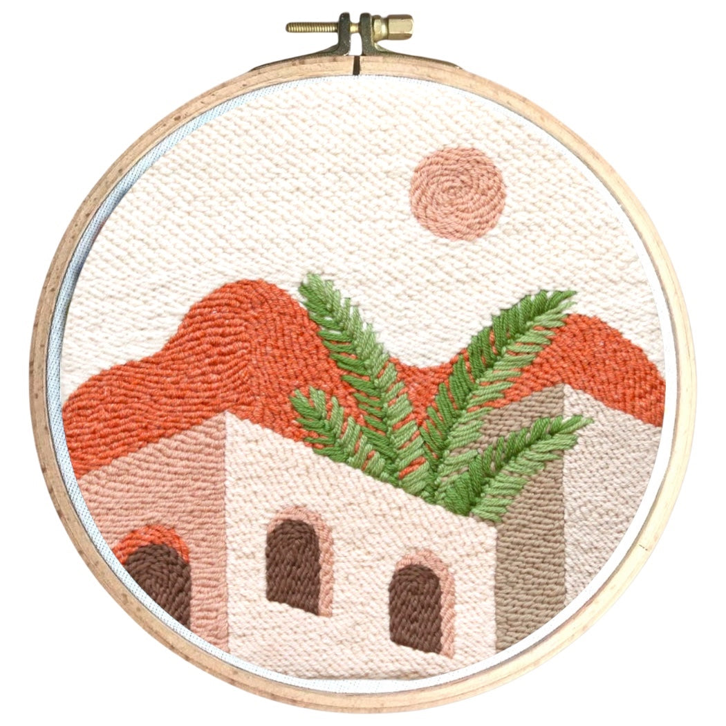 Morocco Punch Needle Embroidery Kit