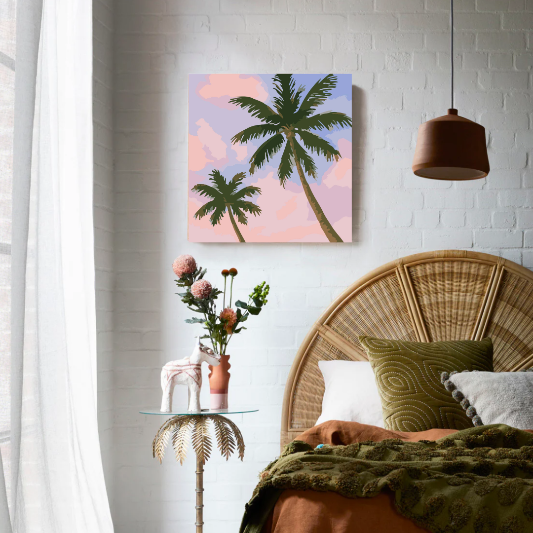 Palm Breeze Paint by Number Mini Kit