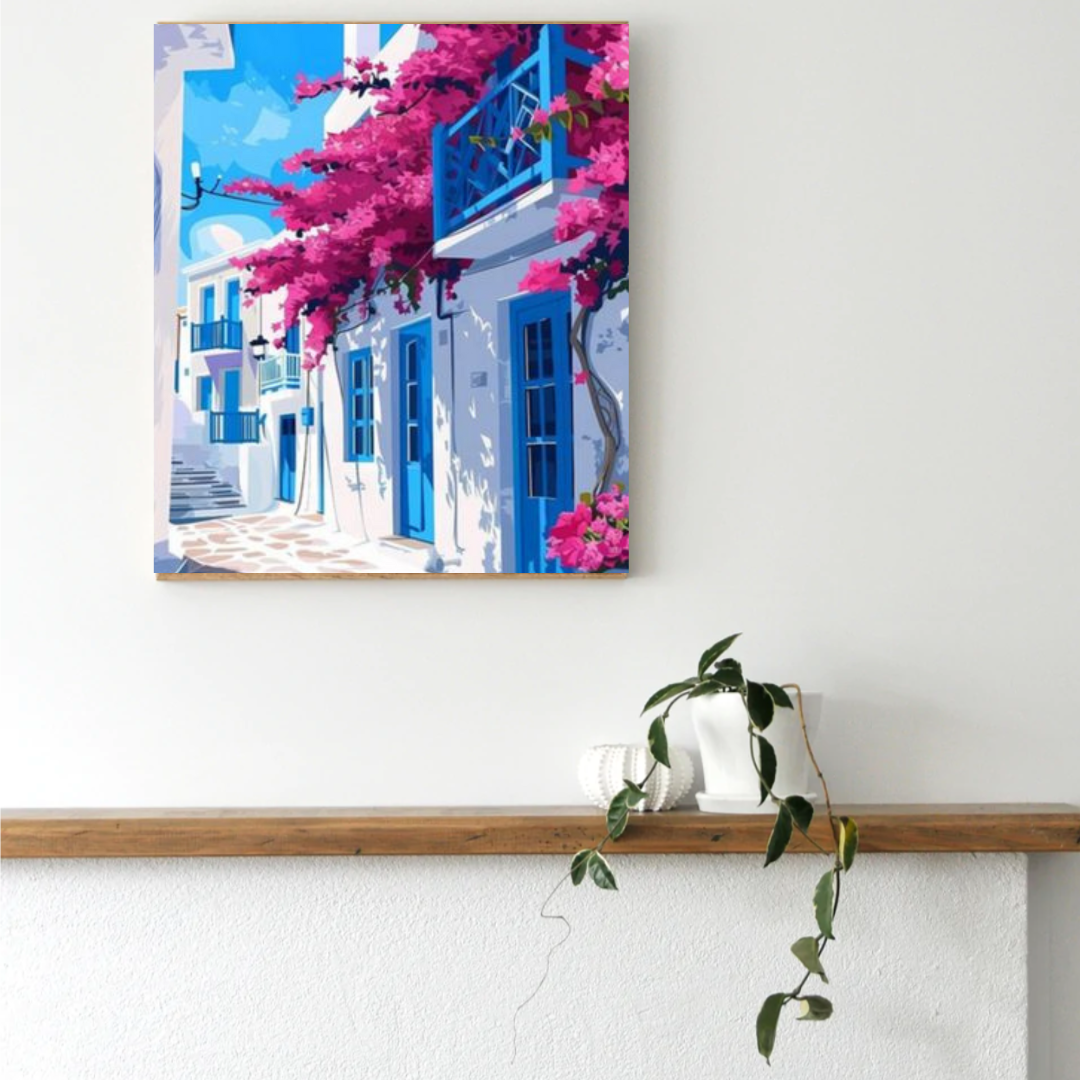 European Summer Paint by Number Kit