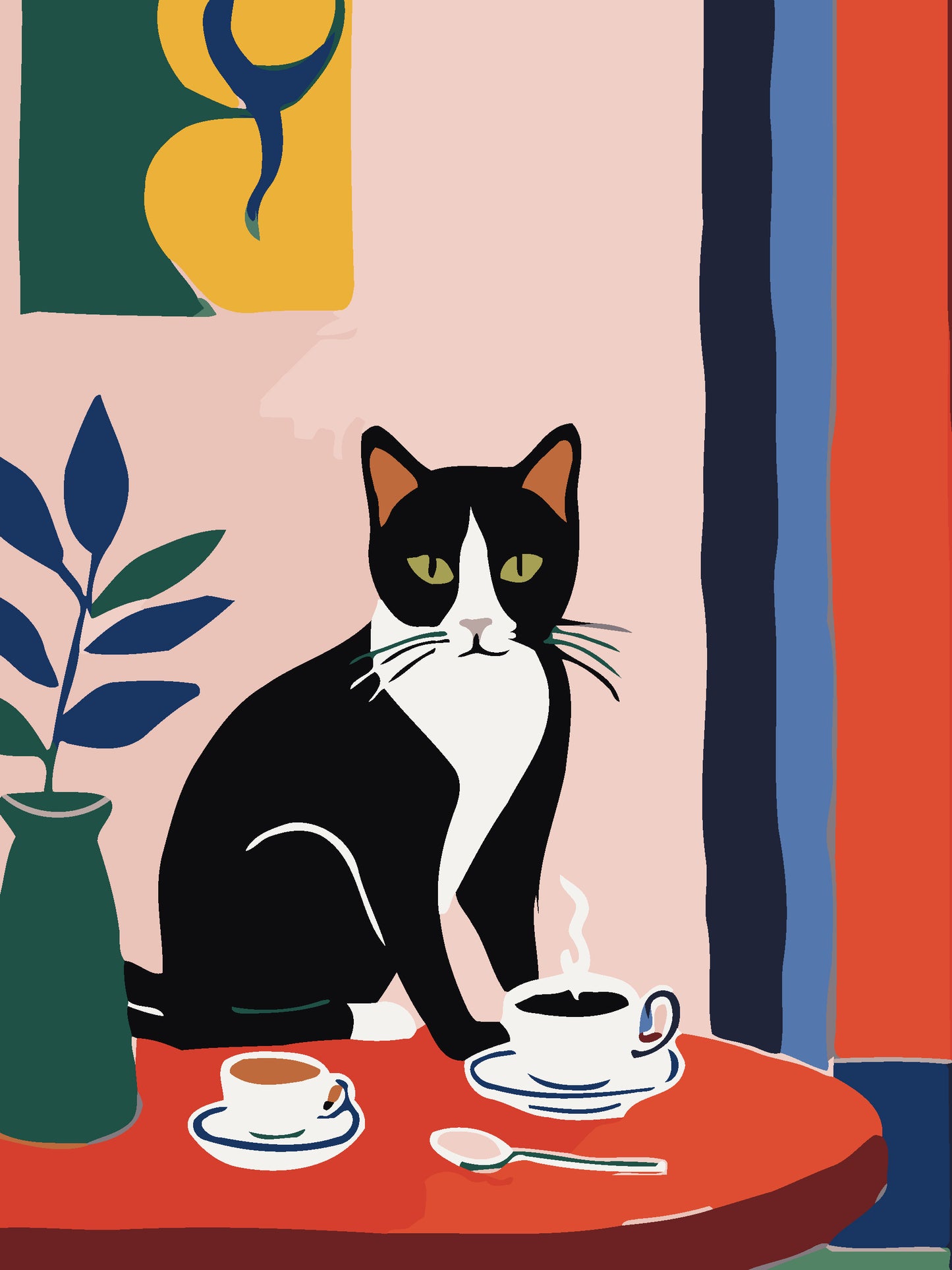 Cattitude Paint by Numbers Kit