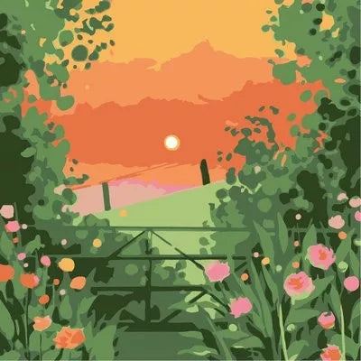 Secret Garden Paint by Number Mini Kit