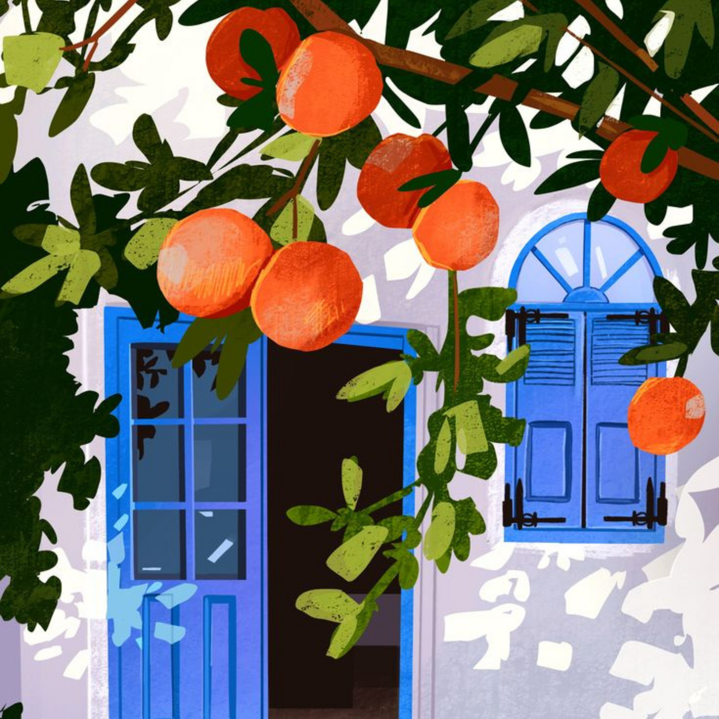 Zesty Seville Paint by Number Mini Kit