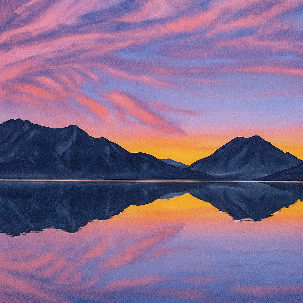 Twilight Reflections Paint by Number Mini Kit