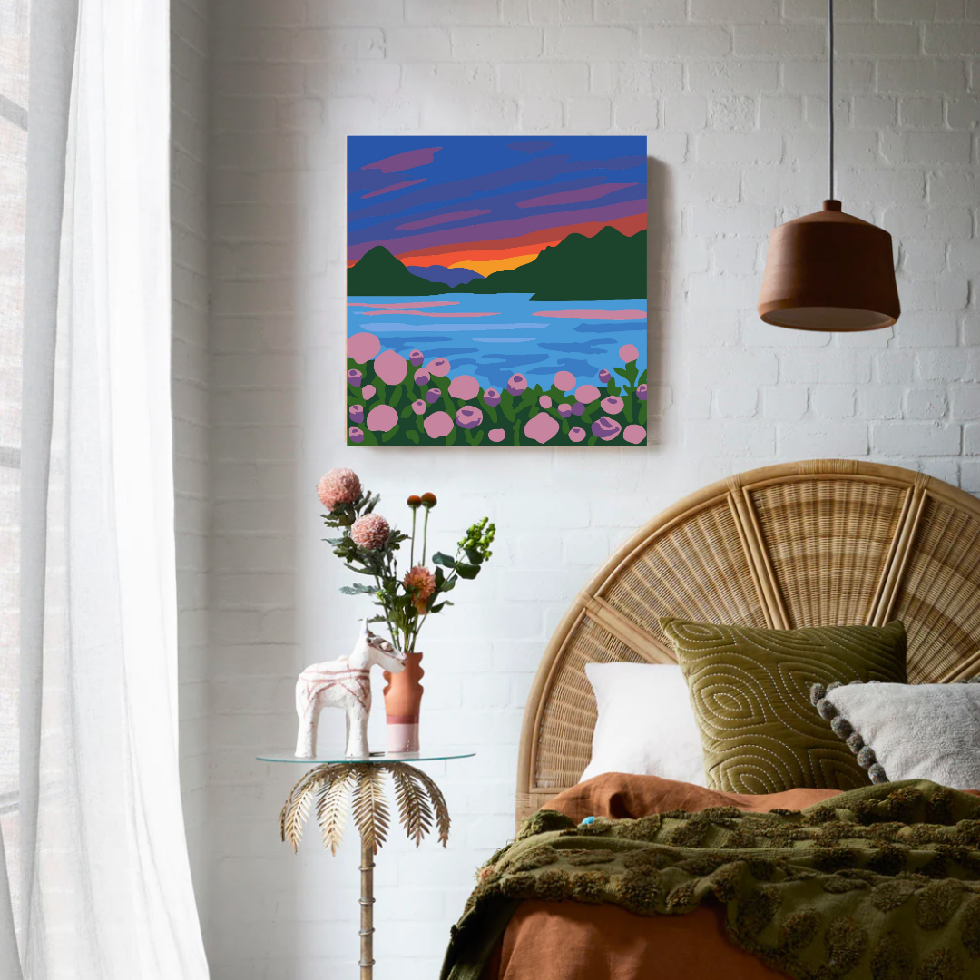 Sunset Serenity Paint by Number Mini Kit