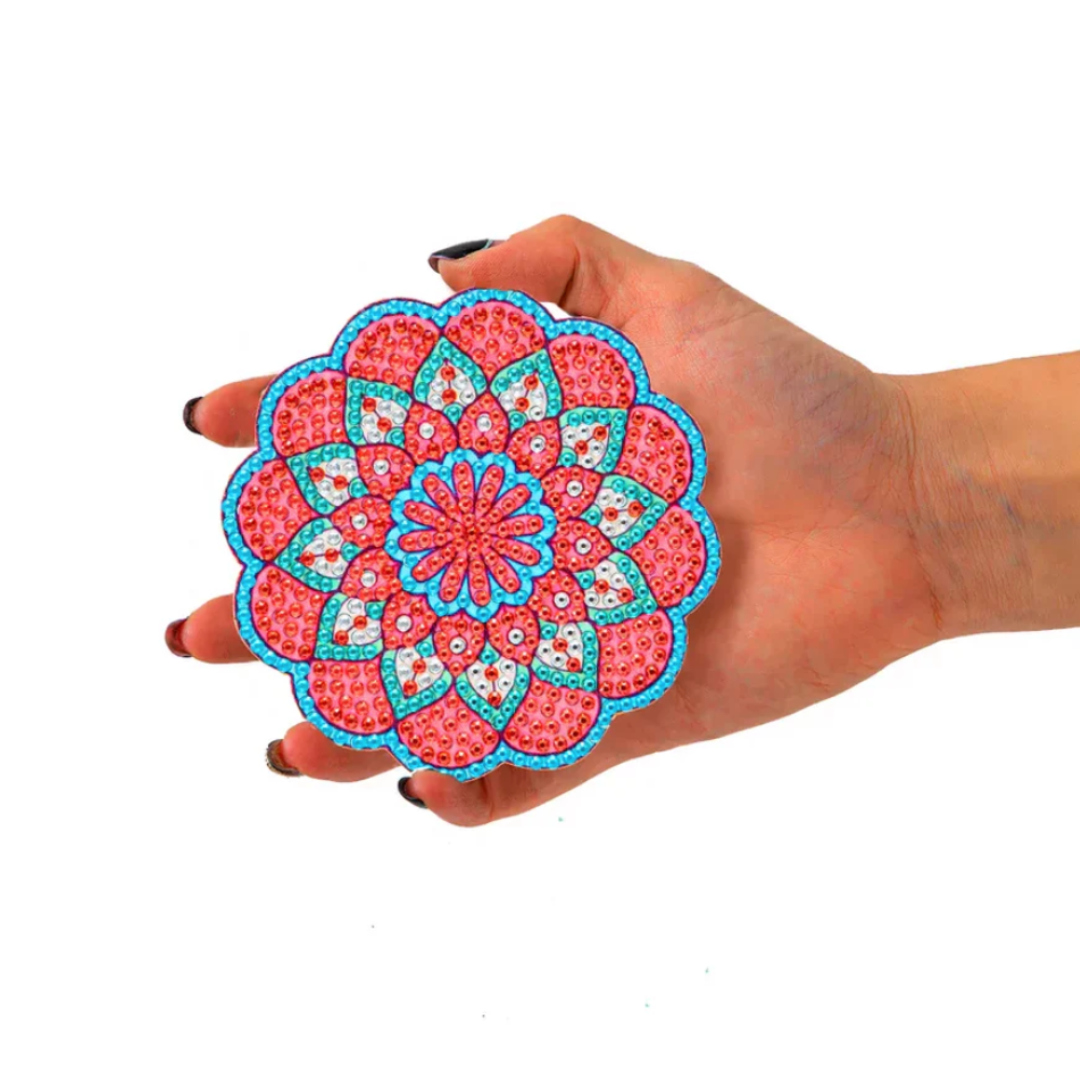 Mandala Magic Diamond Coaster Kit