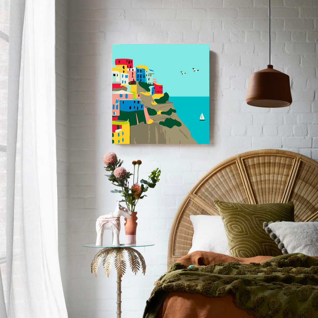 Cinque Terre Paint by Number Kit