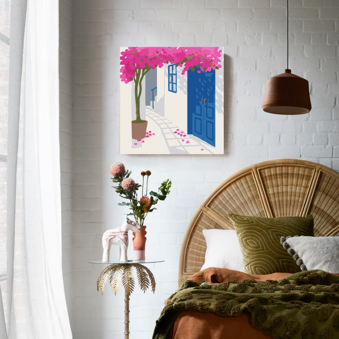 Under the Bougainvillea Paint by Number Mini Kit