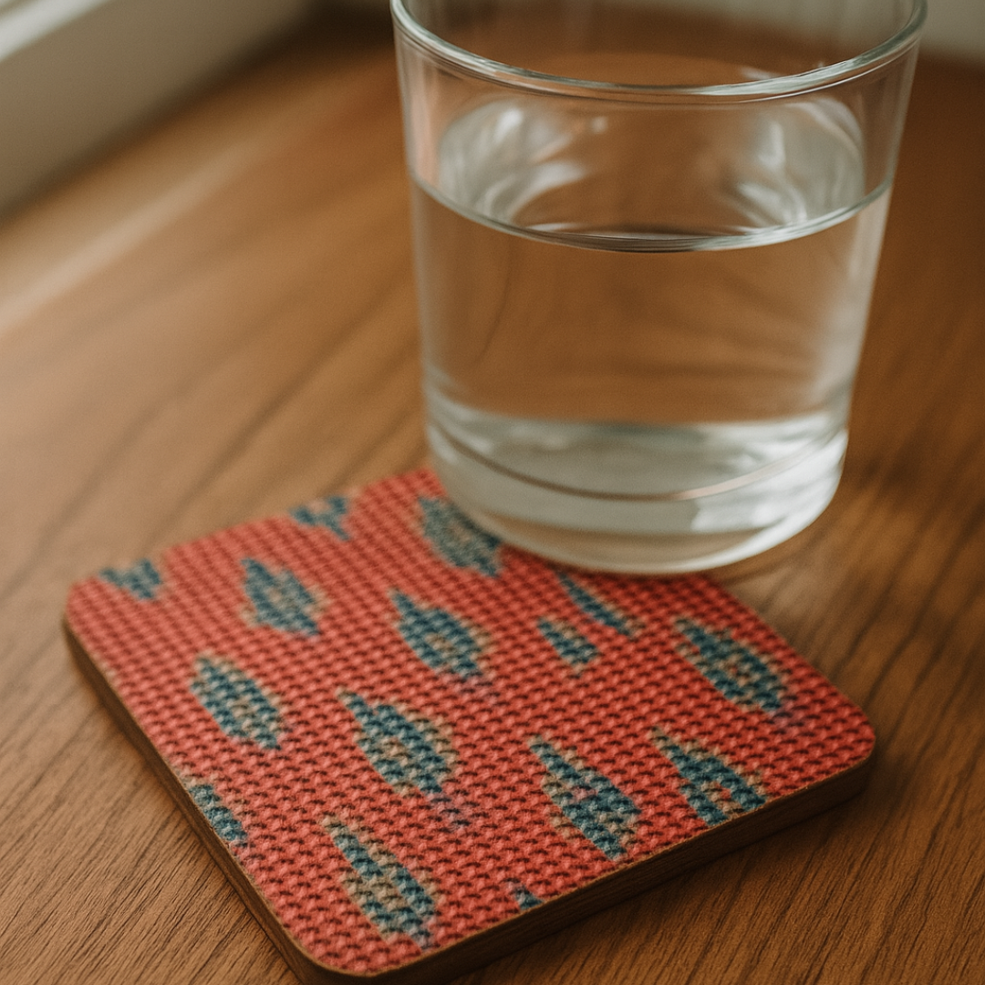 Ikat Spark Diamond Coaster Kit