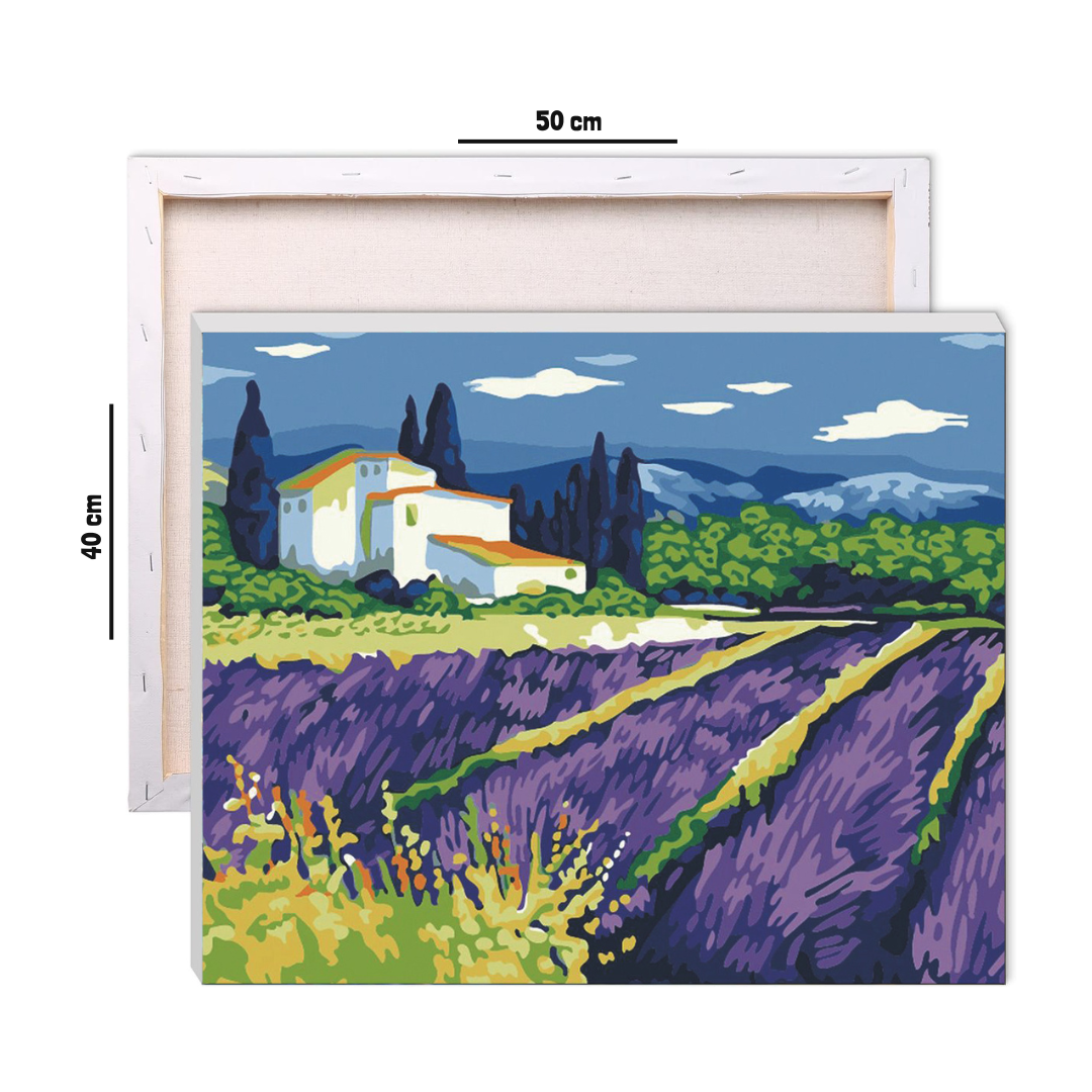 Lavender Love in Provence Paint by Numbers Kit - Craftmate