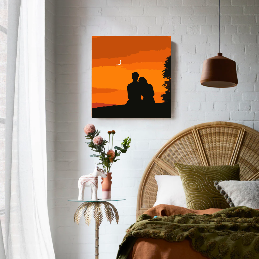 Date Night Paint by Number Mini Kit