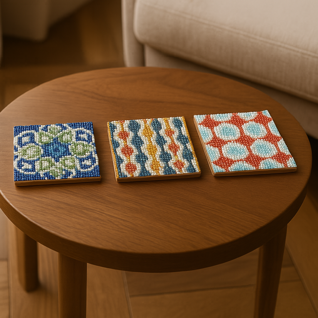 Holiday Villa Vibes Diamond Coaster Kit
