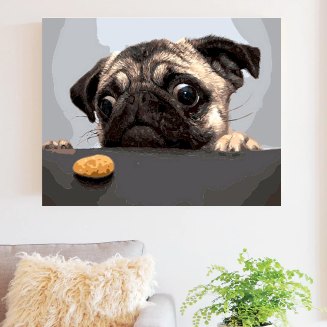 Paws Off My Cookie Paint by Number Kit