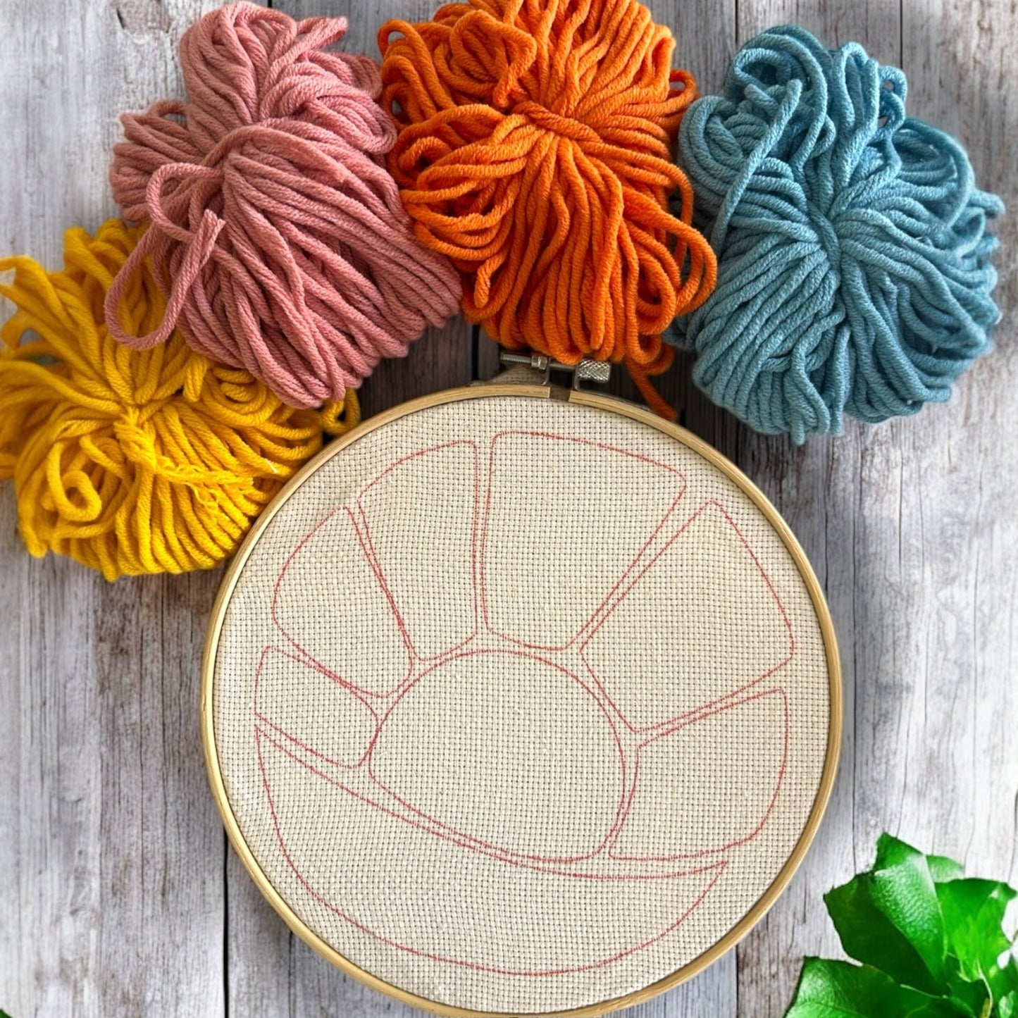Hello Sunshine Punch Needle Embroidery Kit