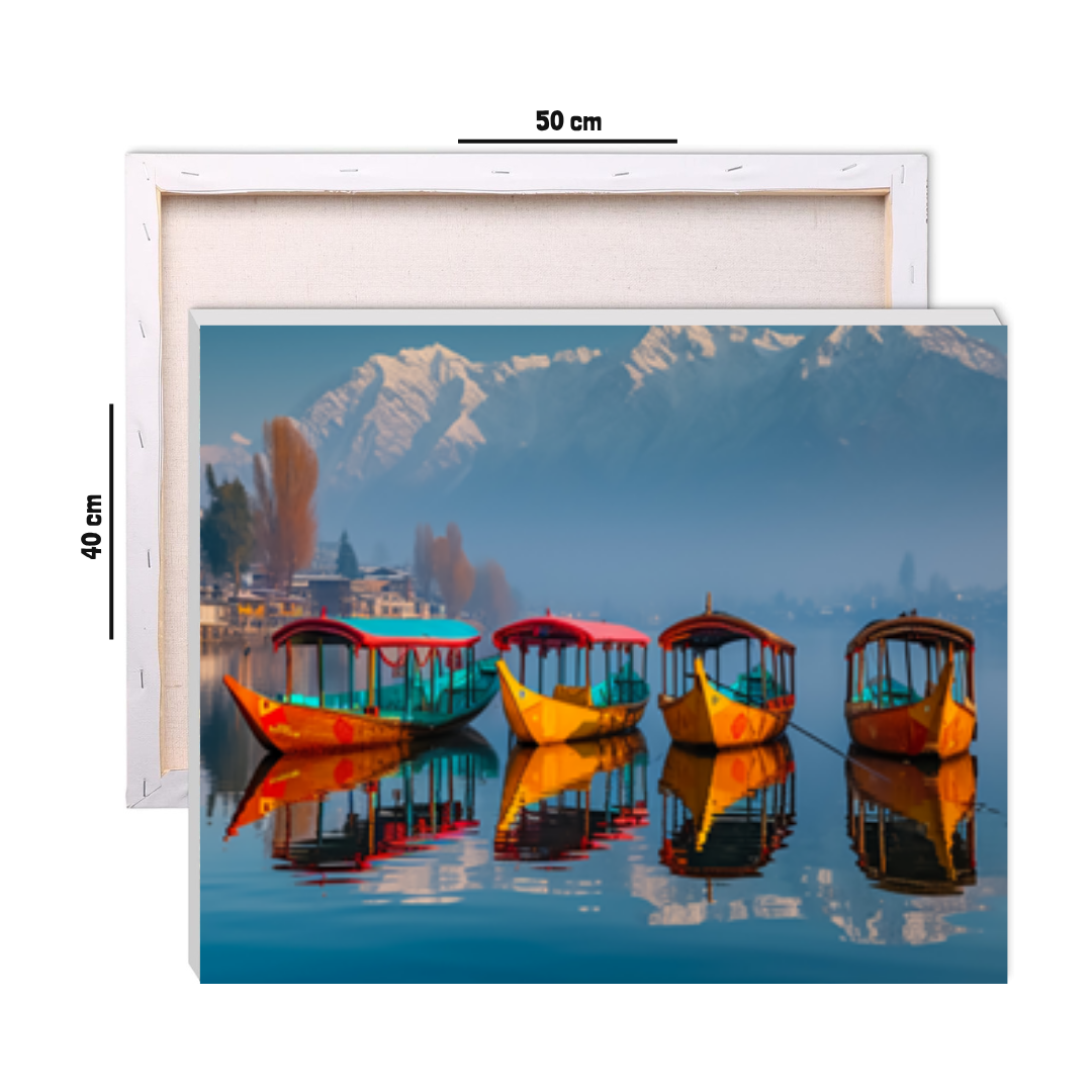 Shikara Mornings Paint by Number Jumbo Kit