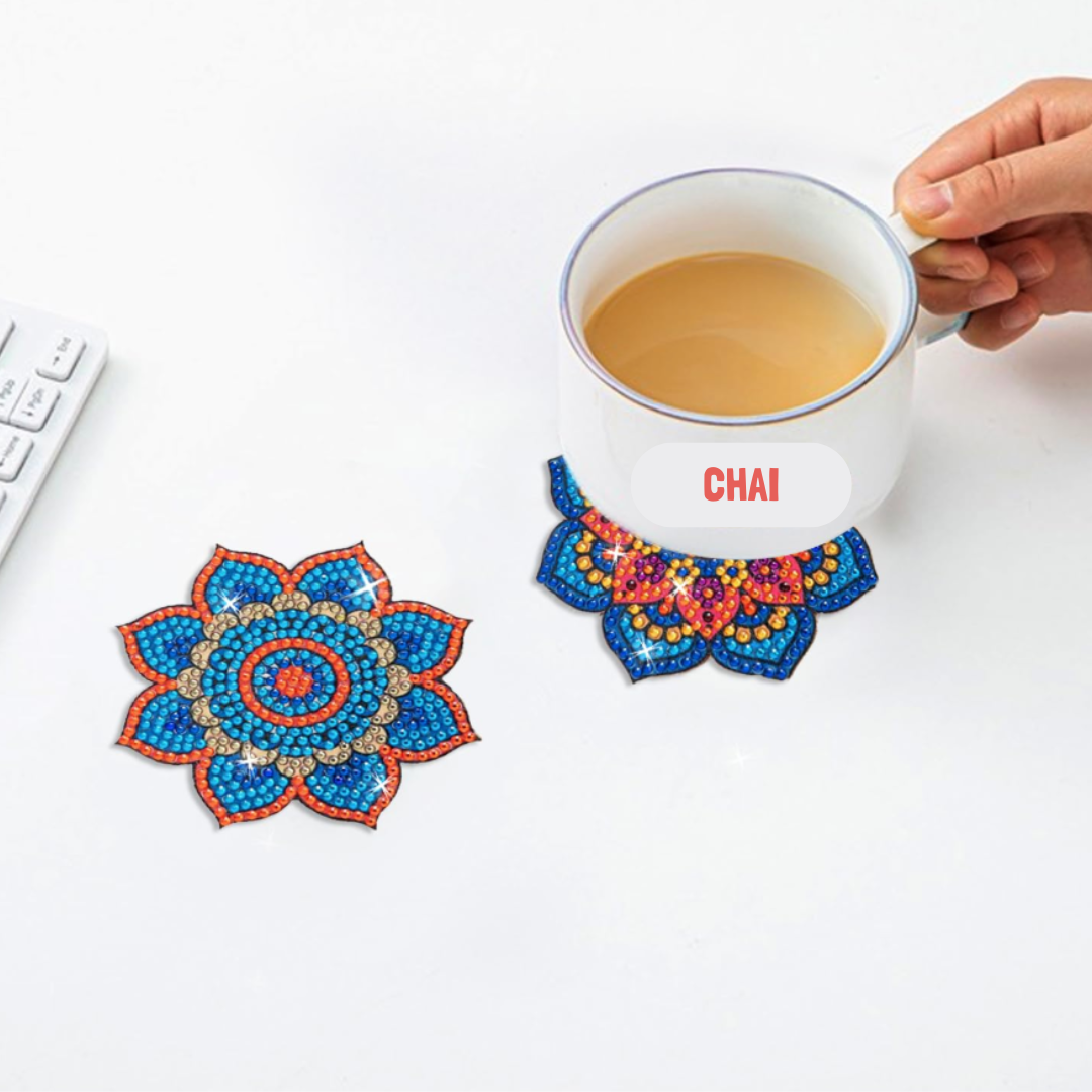 Mystic Mandala Diamond Coaster Kit