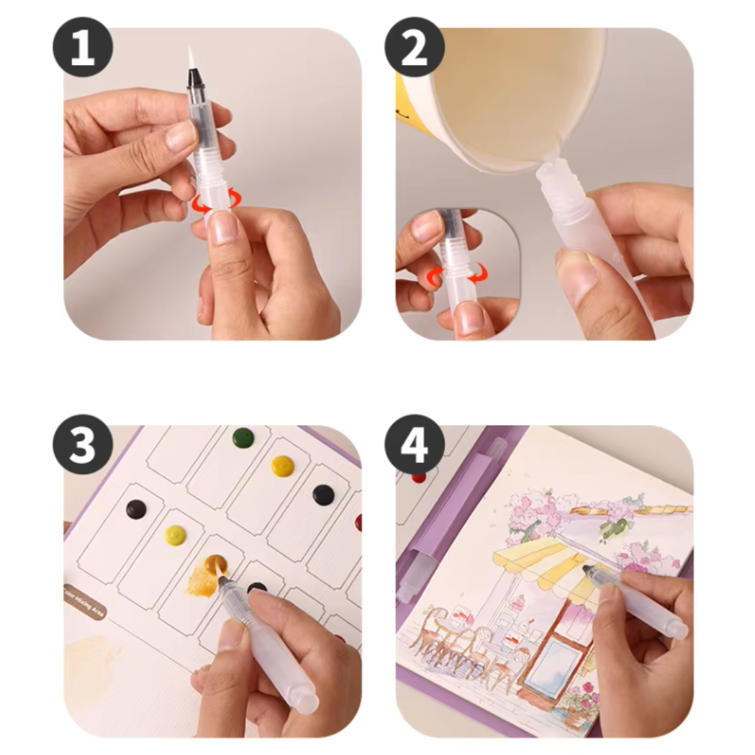 Birds of the World Watercolour Painting Book Kit - Craftmate