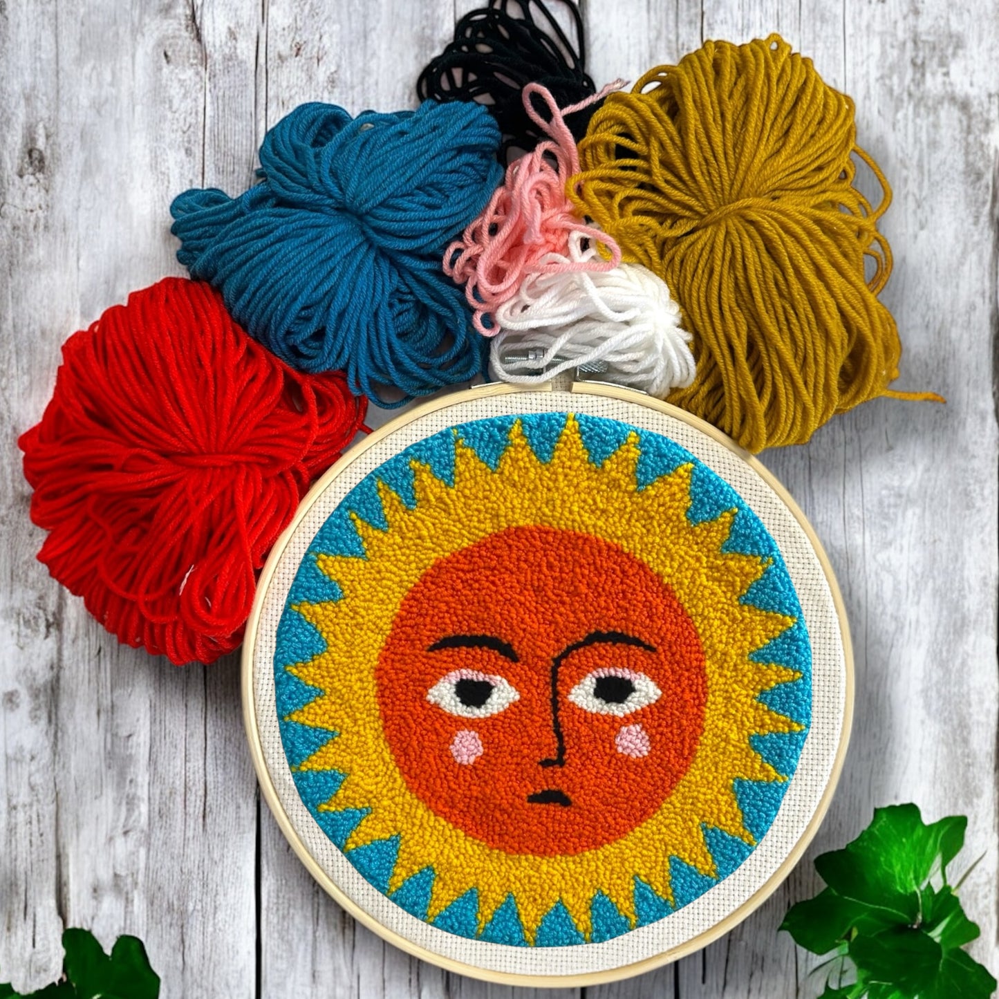 Morning Person Punch Needle Embroidery Kit