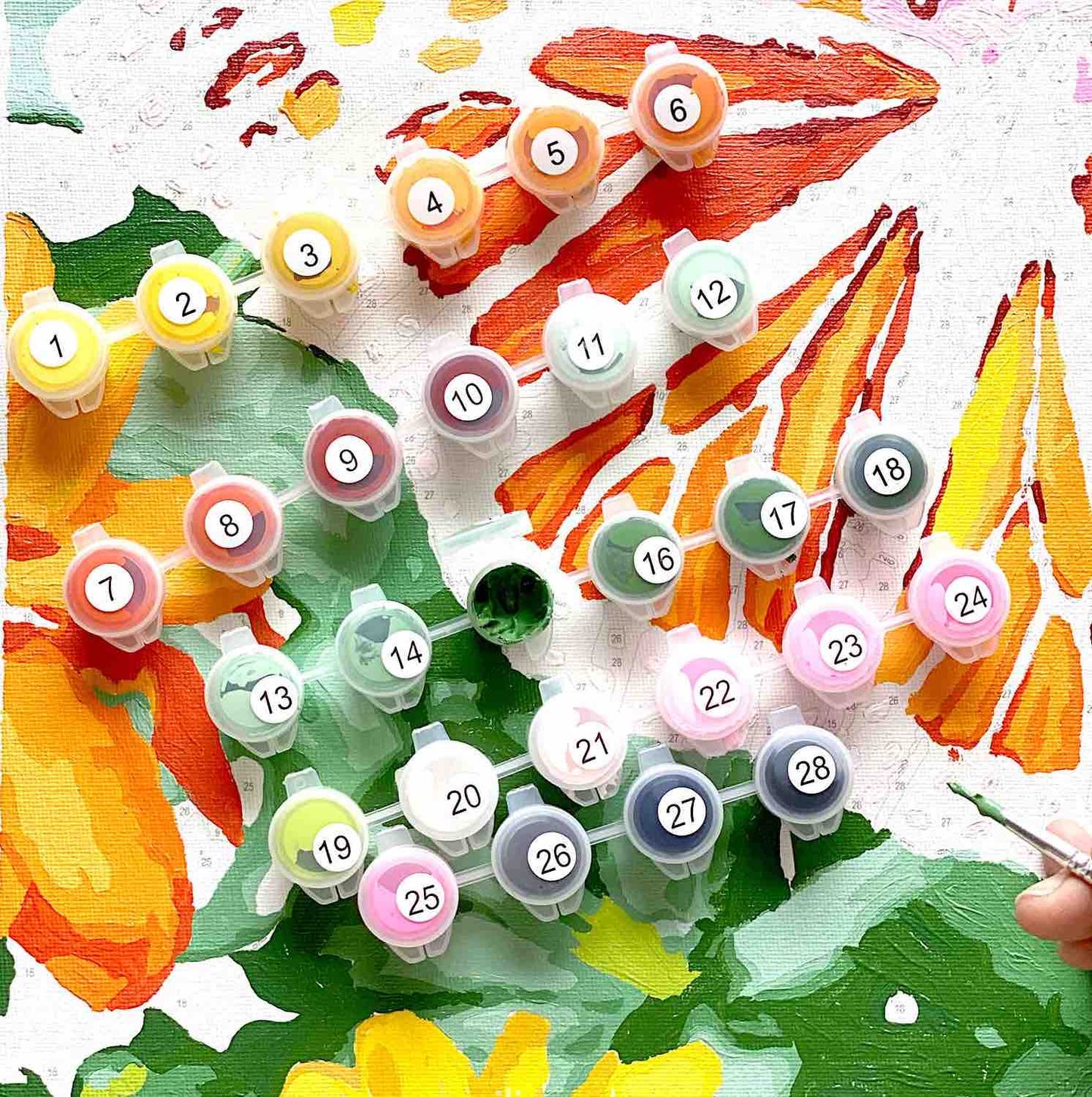 European Summer Paint by Number Kit