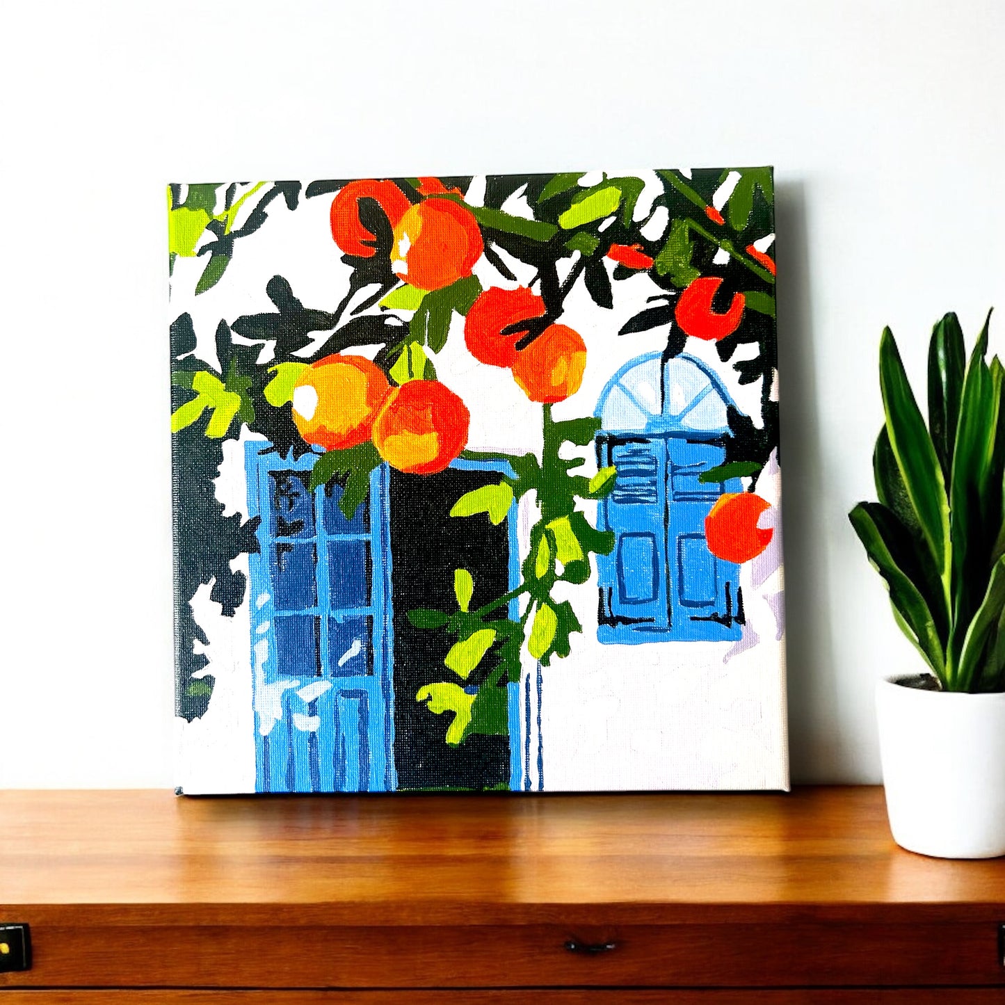 Zesty Seville Paint by Number Mini Kit
