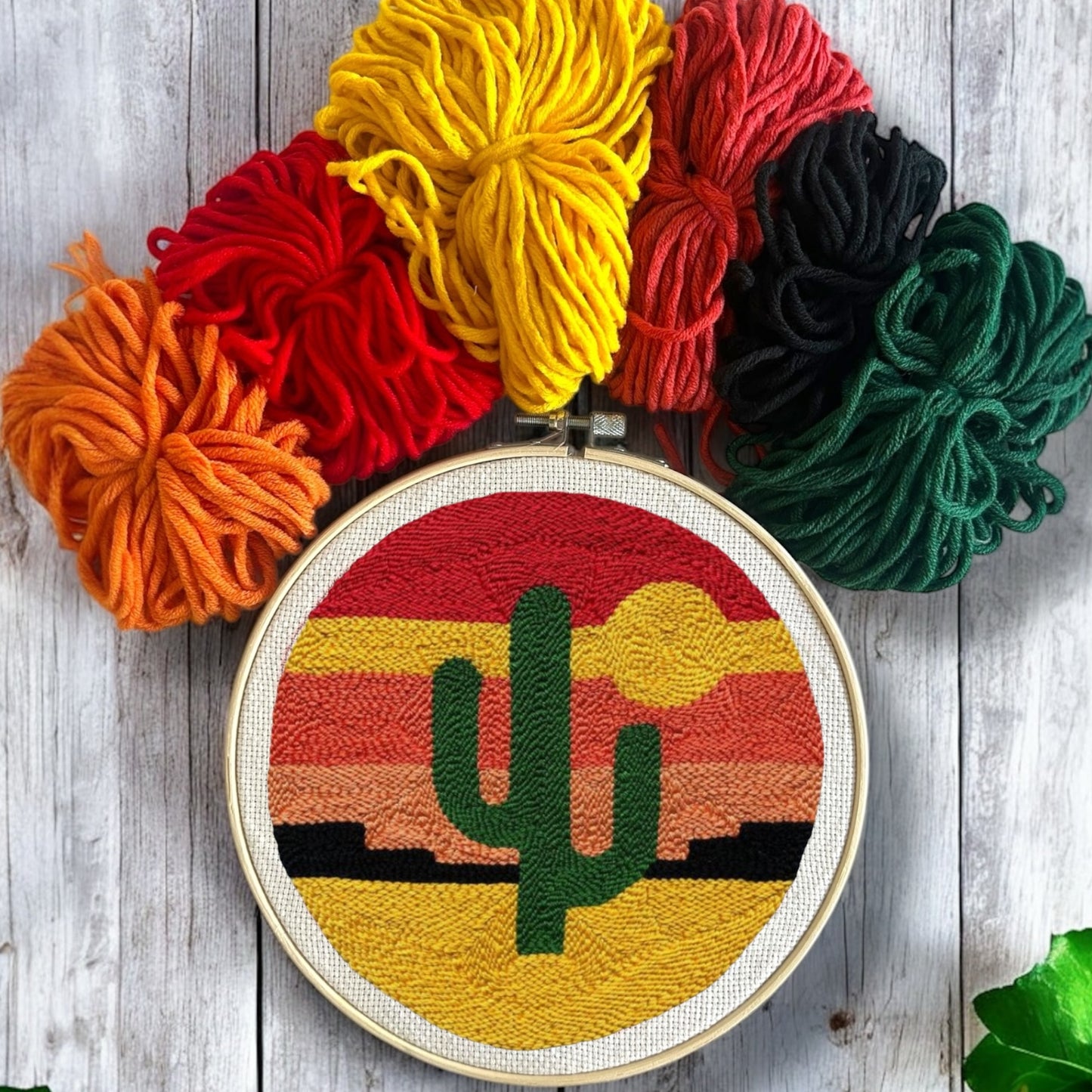 Desert Punch Needle Embroidery Kit