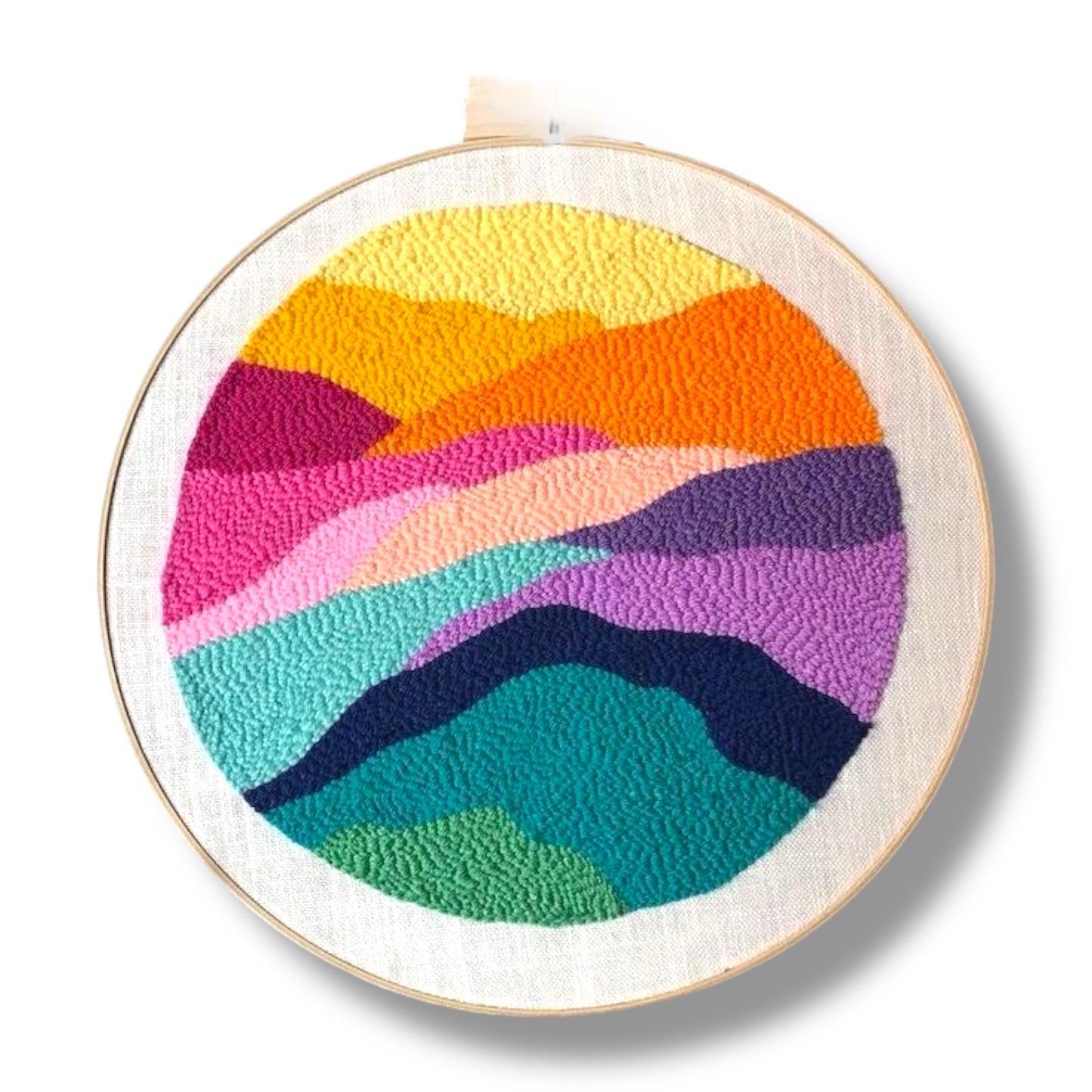 Punchy Peaks Punch Needle Embroidery Kit