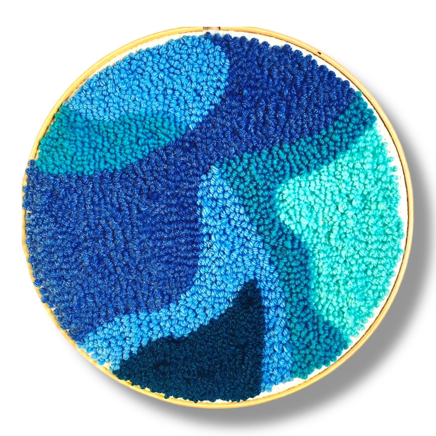 Blue Lagoon Punch Needle Embroidery Kit