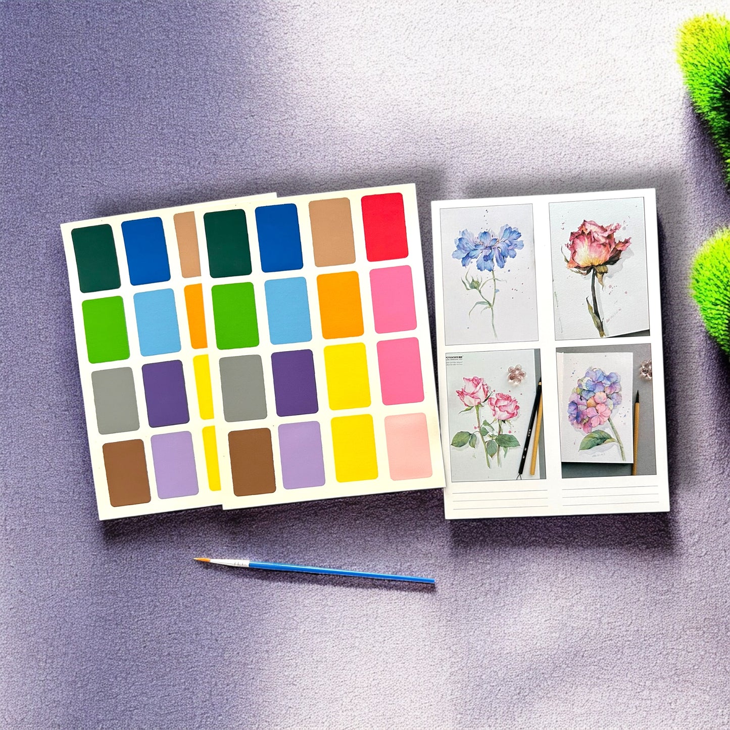 Encounter Flowers Watercolour Painting Kit - Craftmate
