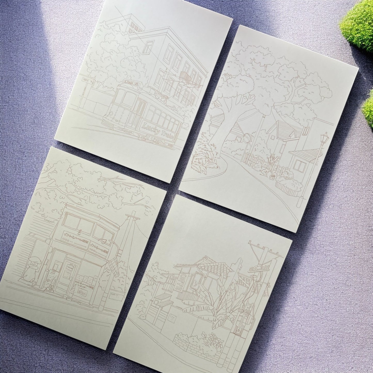 Encounter Scenery Watercolour Painting Kit - Craftmate