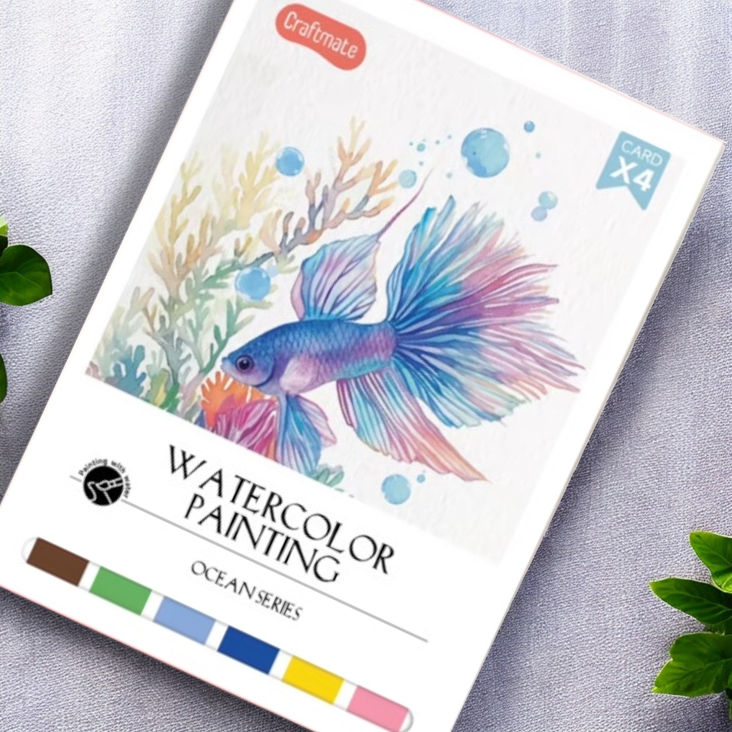 Ocean Watercolour Painting Kit