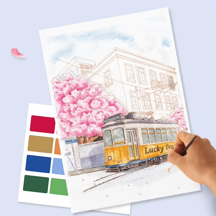 Encounter Scenery Watercolour Painting Kit - Craftmate