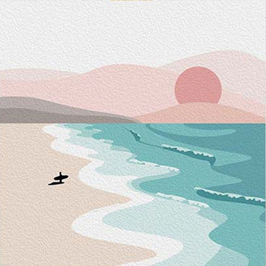 Paradise Beach Paint by Numbers Kit