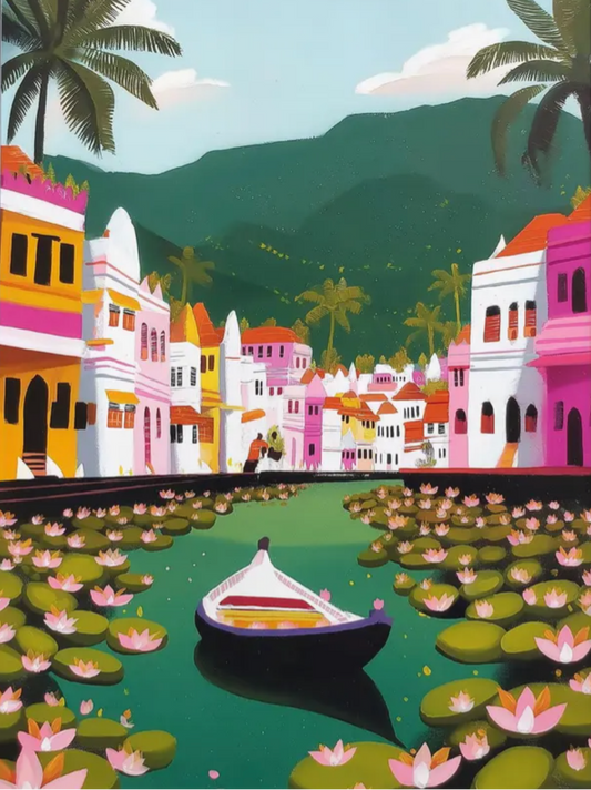 Backwaters Calm Paint by Number Kit