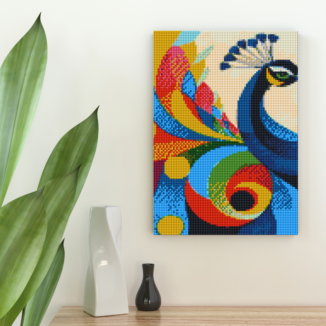 Radiant Peacock Diamond Painting Kit