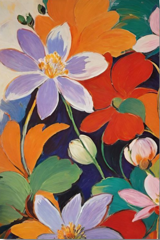 Flower Pop Diamond Painting Kit