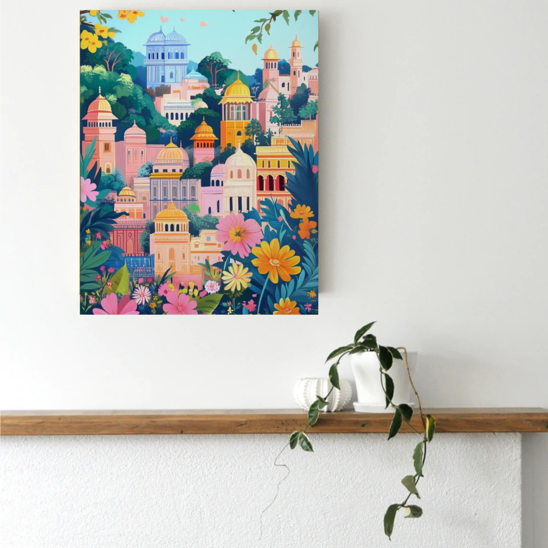 Mughal Gardens Paint by Number Kit