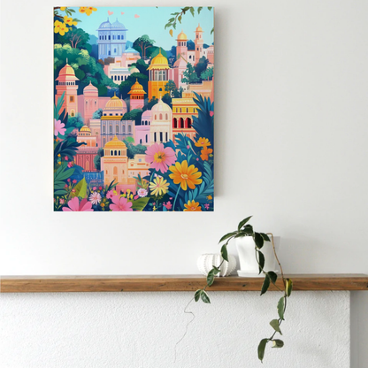 Mughal Gardens Paint by Number Kit