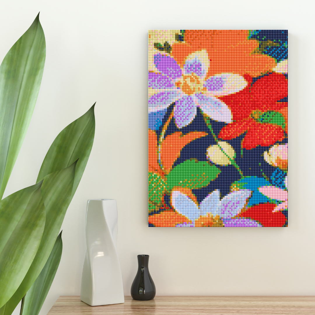 Flower Pop Diamond Painting Kit