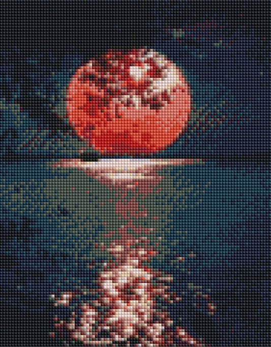 Midnight Moon Diamond Painting Kit