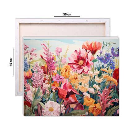 Wildflowers in Bloom Paint by Number Jumbo Kit