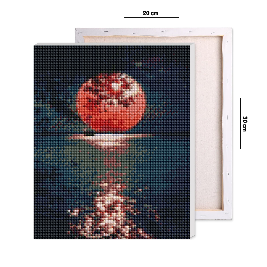 Midnight Moon Diamond Painting Kit