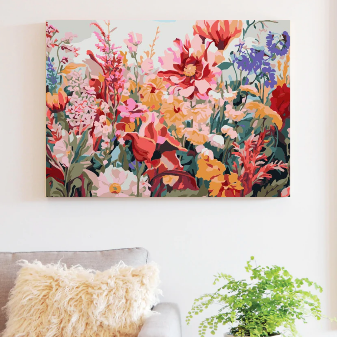 Wildflowers in Bloom Paint by Number Jumbo Kit