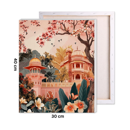 Delhi Flower Market Paint by Number Kit