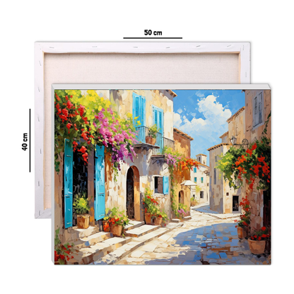Old Town Bloom Paint by Number Jumbo Kit