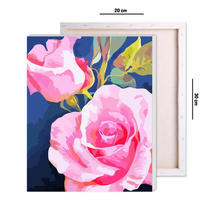 Midnight Rose Diamond Painting Kit