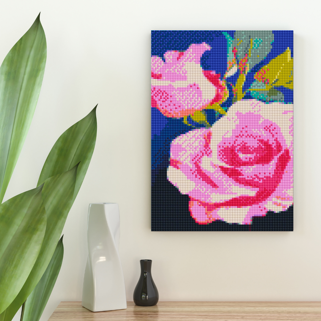 Midnight Rose Diamond Painting Kit