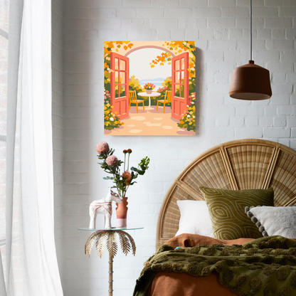 Dreamy Garden Paint by Number Mini Kit
