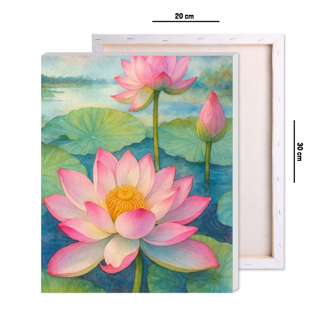 Lotus Sparkle Diamond Painting Kit