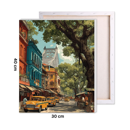 Timeless Cities Paint by Number Kit