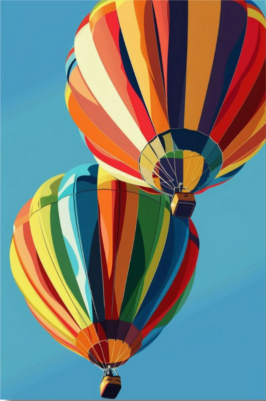 Shiny Balloons Diamond Painting Kit