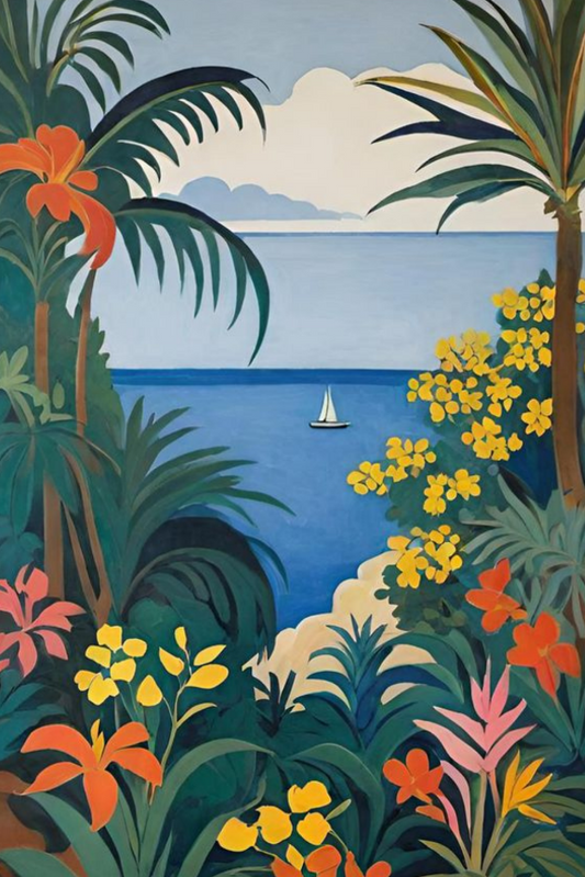 Coastal Escape Diamond Painting Kit